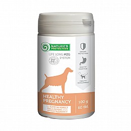 Пищевая добавка Nature's Protection Healthy Pregnancy для поддержания здоровья собак в период беременности и кормления грудью 60 табл