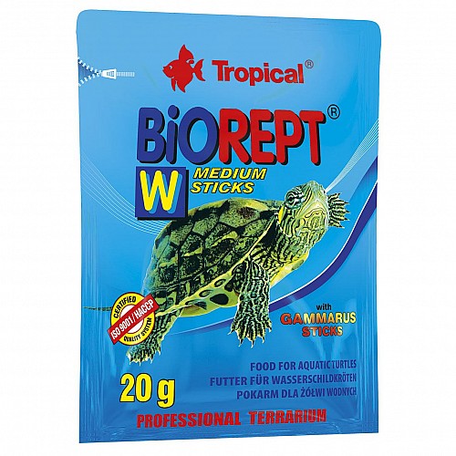 Корм Tropical Biorept W для земноводныx и водныx черепаx 67 мл/20 г (5900469113417)