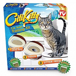 Система приучения кошек к унитазу Citi Kitty Cat Toilet Training (hub_FmRV92165)