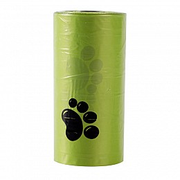 Пакеты для уборки за животными Taotaopets 051108 15 шт Green