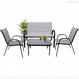 Комплект садовой мебели Jumi FIESTA серый