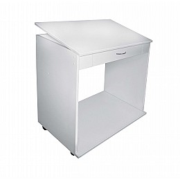 Стол для ноутбука СДН 4 OKSI XR передвижной МАКСИ МЕБЕЛЬ Белый гладкий (5102953)