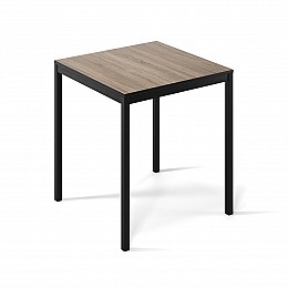 Обідній стіл Art in Head Brevity Loft mini 670х750х670 Дуб вінтаж оксид/Чорний метал (520028812)