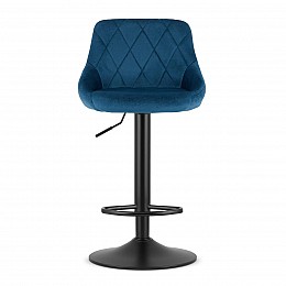 Барный стул LEOBERT KAST Blue (Aksamit)