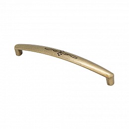Мебельная ручка скоба Kerron состаренная бронза (RS-066-96 OAB)
