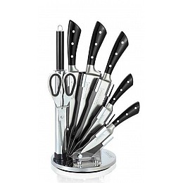 Набір кухонних ножів на підставці Edenberg EB-3619 9 предм