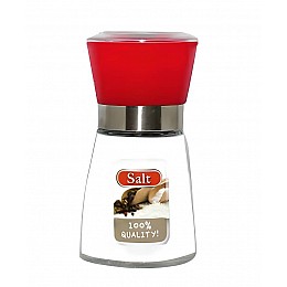 Мельница для соли и перца SNT Правила кухни 7032-2 180 мл Прозрачный/Красный (SK001471)