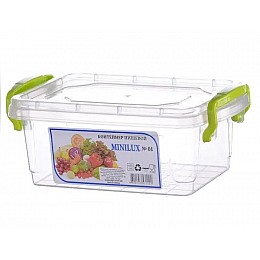 Контейнер пищевой Ал-Пластик Minilux 300 ml Прозрачный (SK000283)