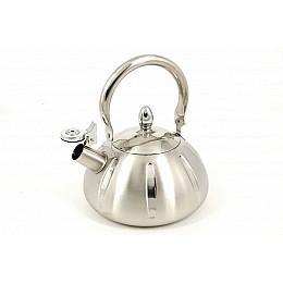 Чайник кухонний зі свистком A-PLUS WK-1376 3 л Сталевий