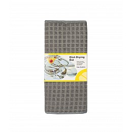 Коврик тканевый для мокрой посуды 30*40 см KL-60 Kornel Серый