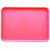 Поднос пластиковый прямоугольный 44,5*35 см Stenson ХМ 2540 розовый