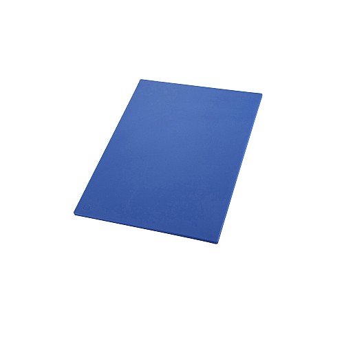 Доска разделочная Winco пластиковая 30х45х1.25 см Синяя (01075)