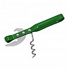 Универсальная открывалка - консервный нож со штопором металлический SNS 3 в 1 NS-02 зеленый