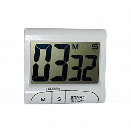 Таймер кухонний з дисплеєм Lux Electronic Timer D-016 Білий