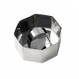 Набор форм для салата с прессом 2 шт Шестиугольник нержавеющая сталь A-Plus MS135/51801