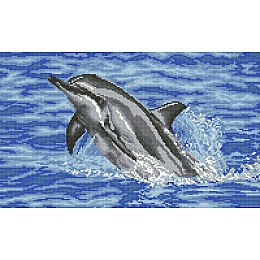 Алмазная мозаика Дельфин DM-365 50х30см