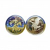 Сувенирная монета Collection Свобода Украины подсолнухи 2022 UNC 30 мм Золотистый (hub_7hbvxq)