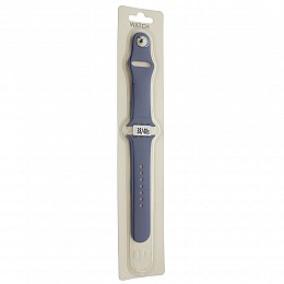 Ремешок силиконовый Mobak для Apple Watch Series 4 44 mm/ Series 3 42 mm Королевский Синий (00007324)