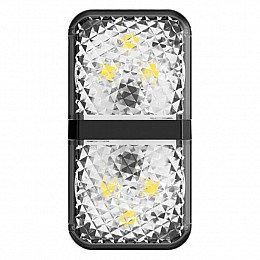 Індукційне LED-підсвічування дверей авто BASEUS Door open warning light CRFZD-01 Прозора