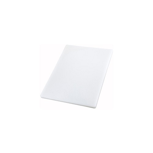 Доска разделочная Winco пластиковая 38х50х2.5 см Белая (10399)