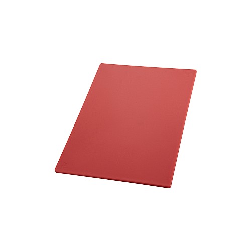 Доска разделочная Winco пластиковая 30х45х1.25 см Красная (01081)