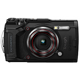 Цифровая камера Olympus TG-6 Black (Waterproof - 15m; GPS; 4K; Wi-Fi) (6500897)