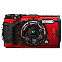 Цифровая камера Olympus TG-6 Red (Waterproof - 15m; GPS; 4K; Wi-Fi) (6500899)