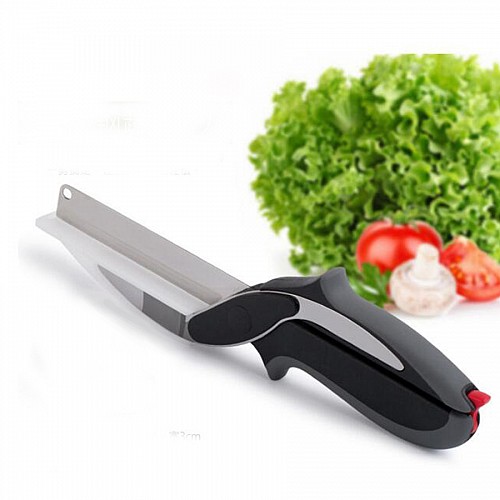 Кухонный нож-ножницы Clever Cutter 2в1 (1009007)