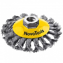 Щетка конусная NovoTools 60 шт/уп 125 мм