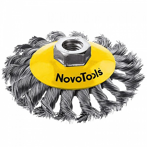 Щетка конусная NovoTools 60 шт/уп 125 мм
