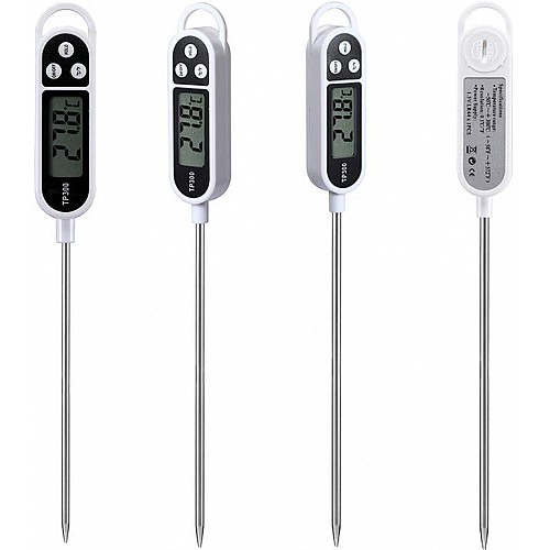 Термометр цифровой кухонный штыковой Digital TP300 для горячих и холодных блюд Черный (20053100108)