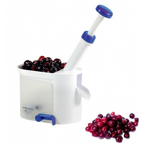 Машинка для удаления косточек Memos из вишни черешни маслин и оливок Белый (258519)