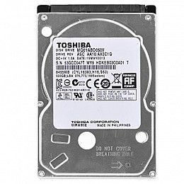 Накопичувач HDD 2.5" SATA 500GB Toshiba 5400rpm 8MB (MQ01ABD050V) - Відновлений