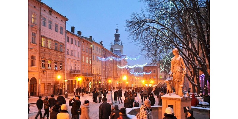 Новый год 2024-2025 в Львове