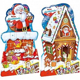 Новогодний подарок Kinder 'Адвент Календарь Дед Мороз' 210 г.