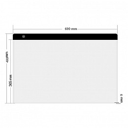 Світловий планшет Tenwin  формат А2 для малювання та копіювання потужність 10 W
