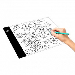 Світловий планшет Tenwin формат А5 (LED Light Pad) для малювання та копіювання