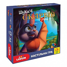 Детская настольная игра "Искатели сокровищ" Ludum LD1049-55 украинский язык