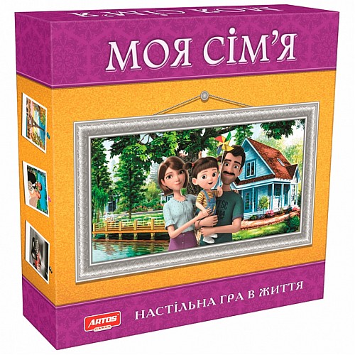 Настольная игра Artos Games "Моя семья" укр. 0765ATS