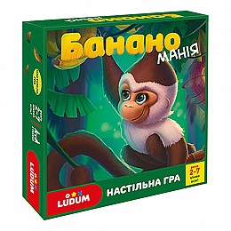 Детская настольная игра "Бананомания" Ludum LD1049-53 украинский язык