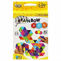 Розвиваюча настільна гра Brainbow Hex Danko toys (G-BRH-01-01)