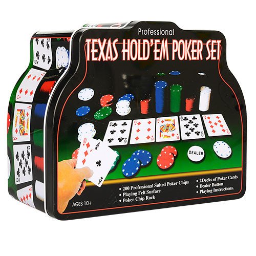 Настільна гра покер Metr+ THS-153 200 фішок