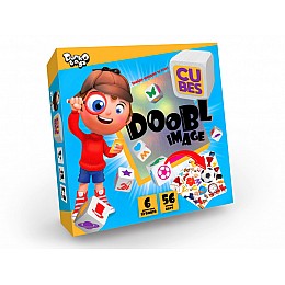 Настільна розважальна гра "Doobl Image Cubes" Danko Toys укр DBI-04-01U