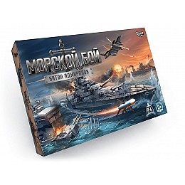 Настольная игра Dankotoys Морской бой Битва адмиралов рус (G-MB-04)