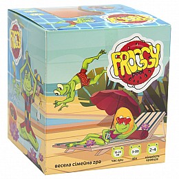 Настільна гра "Froggy Pool" Strateg 30352 укр.