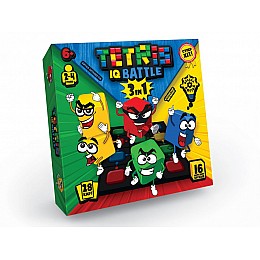 Настільна гра Danko Toys "Tetris IQ battle 3 in 1" укр. G-TIB-02U