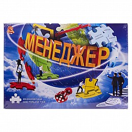 Детская настольная игра "Менеджер" Danko Toys DTG7-U УКР