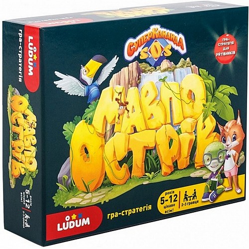 Настольная игра Ludum "Остров обезьян" LS3047-51 украинский язык