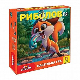 Детская настольная игра "Рыбалка" Ludum LD1049-54 украинский язык