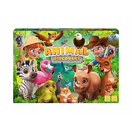 Настольная игра Danko Toys Animal Discovery G-AD-01-01U укр